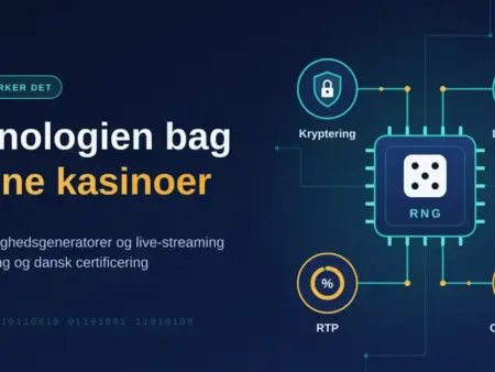 Teknologien bag online kasinoer